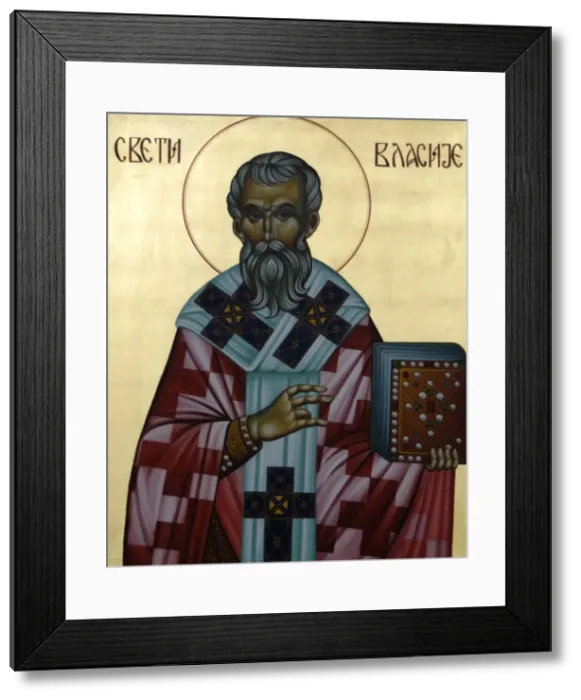 Framed Print : Icon of a Saint. Dubrovnik. Croatia Framed Print : Icon of a Saint. Dubrovnik. Croatia