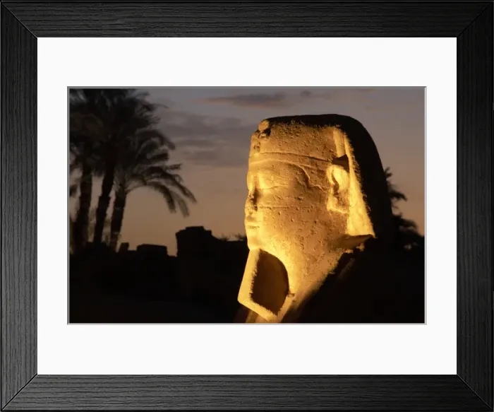 Framed Print : Temple of Luxor. Avenue of the Sphinxes. Detail Framed Print : Temple of Luxor. Avenue of the Sphinxes. Detail