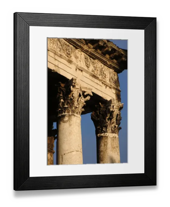 Framed Print : Temple of Augustus. Pula. Croatia Framed Print : Temple of Augustus. Pula. Croatia