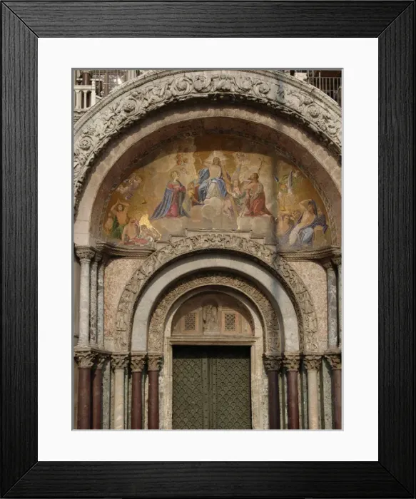 Framed Print : Saint Marks Basilica. Mosaics Framed Print : Saint Marks Basilica. Mosaics