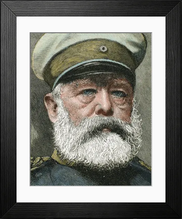 Framed Print : BISMARCK, Otto-Leopold (1815-1898) Framed Print : BISMARCK, Otto-Leopold (1815-1898)