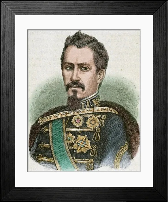 Framed Print : Cuza, Alexander John (Husi, 1820-Heidelberg, 1873). Prince o Framed Print : Cuza, Alexander John (Husi, 1820-Heidelberg, 1873). Prince o