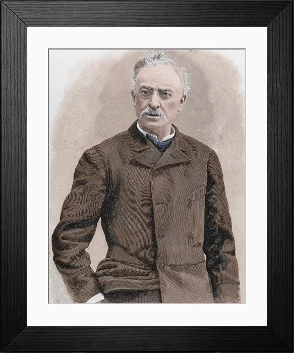 Framed Print : ABASCAL Carredano, Jose (1829-1890). Spanish politician Framed Print : ABASCAL Carredano, Jose (1829-1890). Spanish politician