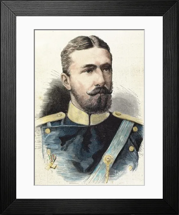 Framed Print : Alexander of Battenberg (1857-1893). Prince of Bulgaria Framed Print : Alexander of Battenberg (1857-1893). Prince of Bulgaria