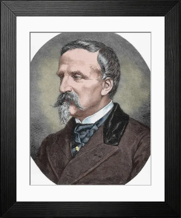 Framed Print : Aumale, Henri Eugene Philippe d Orleans, Duke of (1822-1897) Framed Print : Aumale, Henri Eugene Philippe d Orleans, Duke of (1822-1897)