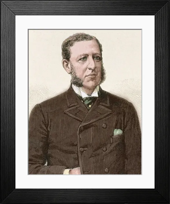 Framed Print : Colon de la Cerda, Christopher (1837-1910). Duke of Veragua Framed Print : Colon de la Cerda, Christopher (1837-1910). Duke of Veragua