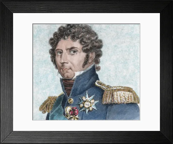 Framed Print : Charles XIV John of Sweden (1764-1844). King of Sweden and N Framed Print : Charles XIV John of Sweden (1764-1844). King of Sweden and N