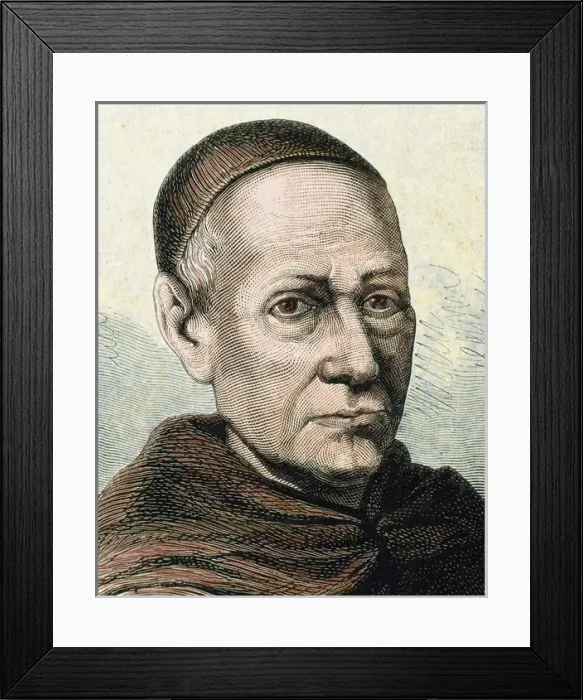 Framed Print : Feijoo, Benito Jeronimo (1673-1764), Spanish essayist Framed Print : Feijoo, Benito Jeronimo (1673-1764), Spanish essayist