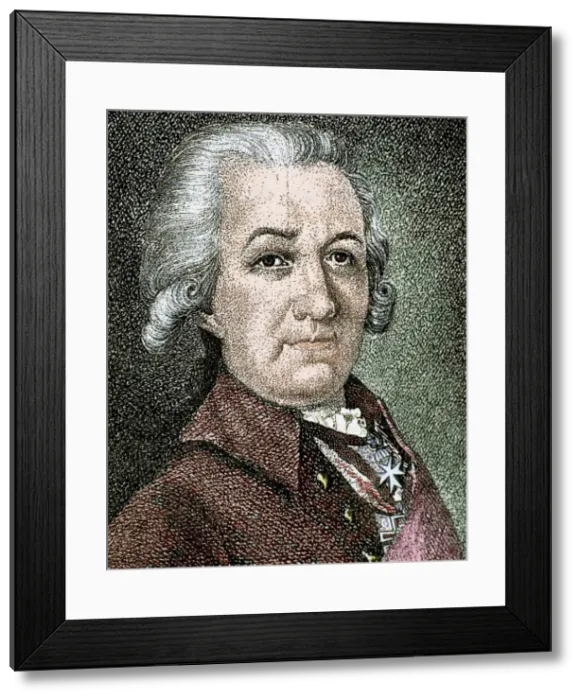 Framed Print : Derzhavin, Gavrila Romanovich (1743-1816). Russian poet Framed Print : Derzhavin, Gavrila Romanovich (1743-1816). Russian poet