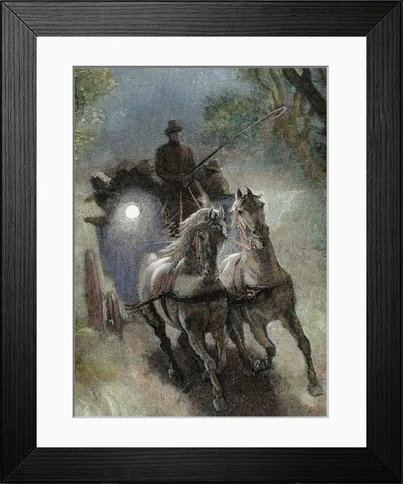 Framed Print : Stagecoach Framed Print : Stagecoach