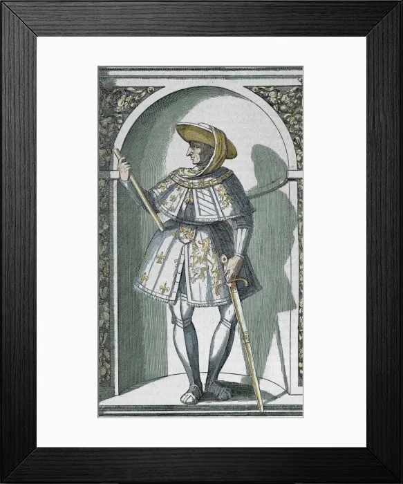 Framed Print : Philip III the Good (1396-1467) Framed Print : Philip III the Good (1396-1467)
