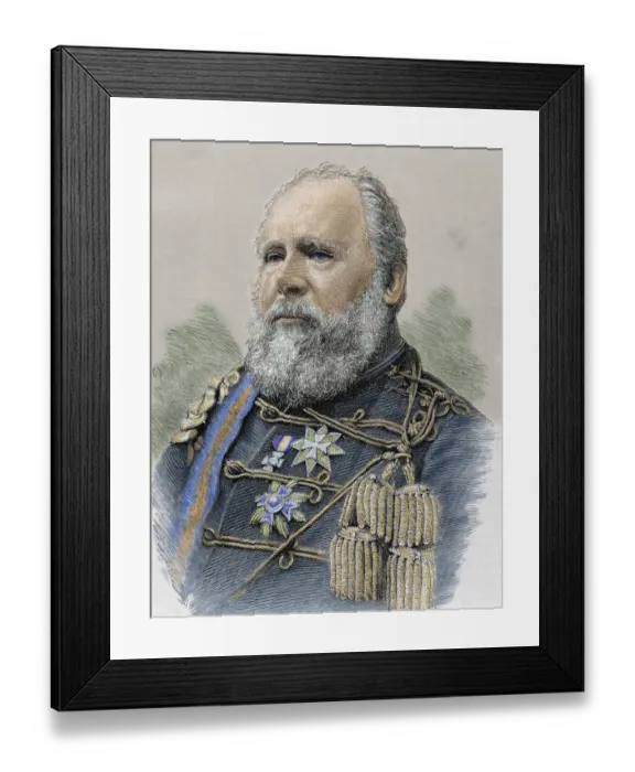 Framed Print : William III (1817-1890). King of the Netherlands and Grand D Framed Print : William III (1817-1890). King of the Netherlands and Grand D