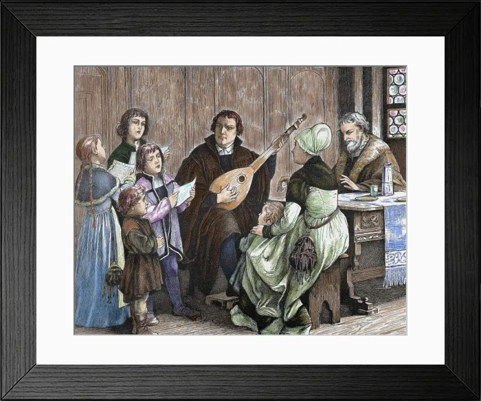 Framed Print : Martin Luther (1483-1546) Framed Print : Martin Luther (1483-1546)