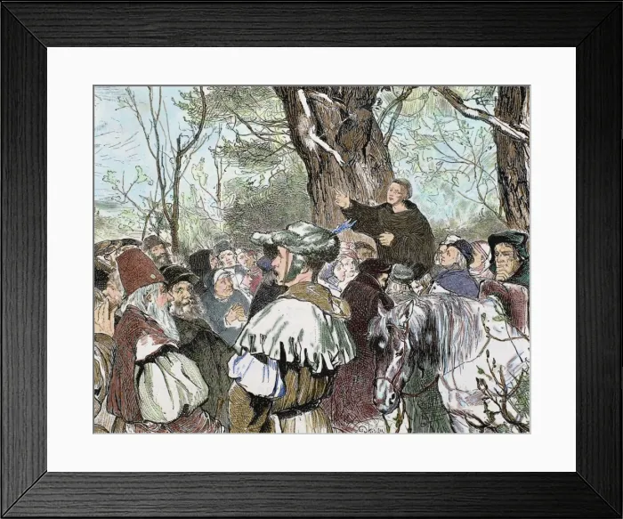 Framed Print : Martin Luther (1483-1546) Framed Print : Martin Luther (1483-1546)