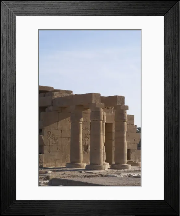 Framed Print : Ramesseum. Luxor. Egypt Framed Print : Ramesseum. Luxor. Egypt