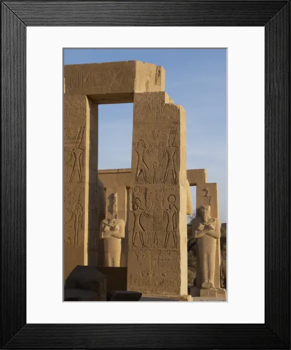 Framed Print : Ramesseum. Luxor. Egypt Framed Print : Ramesseum. Luxor. Egypt