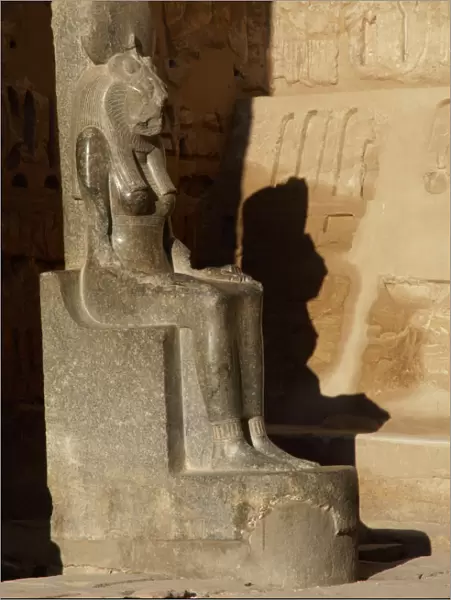 Goddess Sekhmet, Sculpture. Medinet Habu. Egypt