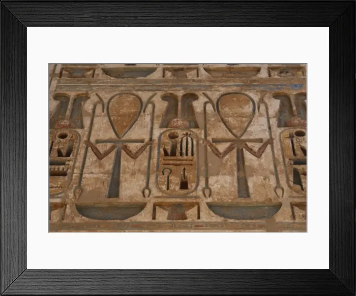 Framed Print : Temple of Ramses III. Royal Cartridges of Ramses III. Egypt Framed Print : Temple of Ramses III. Royal Cartridges of Ramses III. Egypt