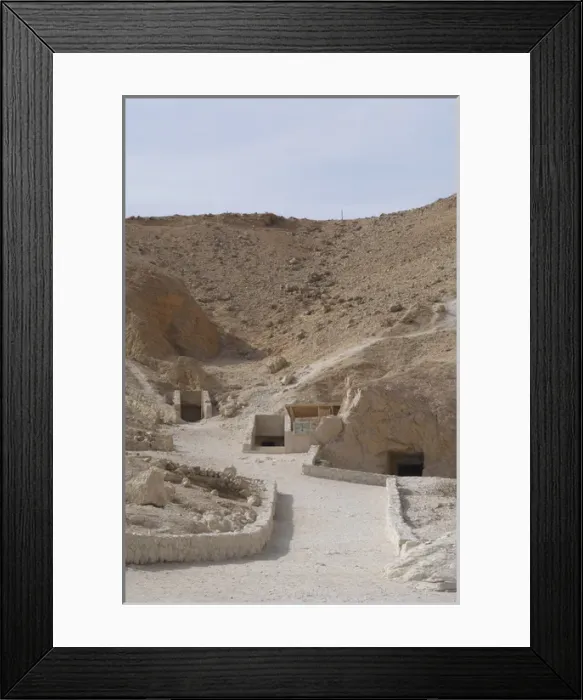 Framed Print : The Valley of the Queens. Egypt Framed Print : The Valley of the Queens. Egypt