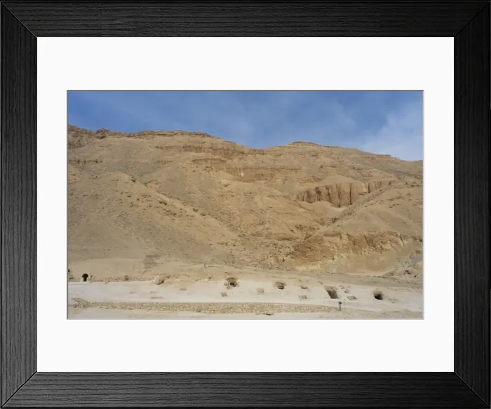 Framed Print : The Valley of the Queens. Egypt Framed Print : The Valley of the Queens. Egypt