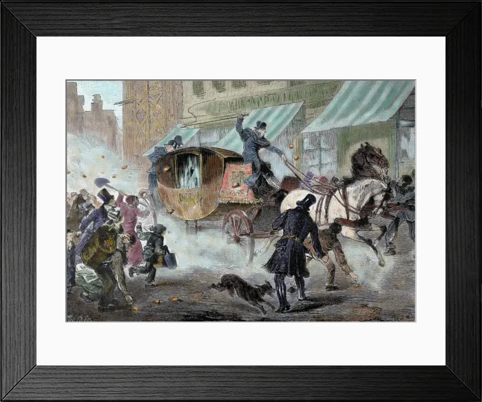 Framed Print : Polignac, Jules Auguste Armand Marie, prince of (1780-1847) Framed Print : Polignac, Jules Auguste Armand Marie, prince of (1780-1847)