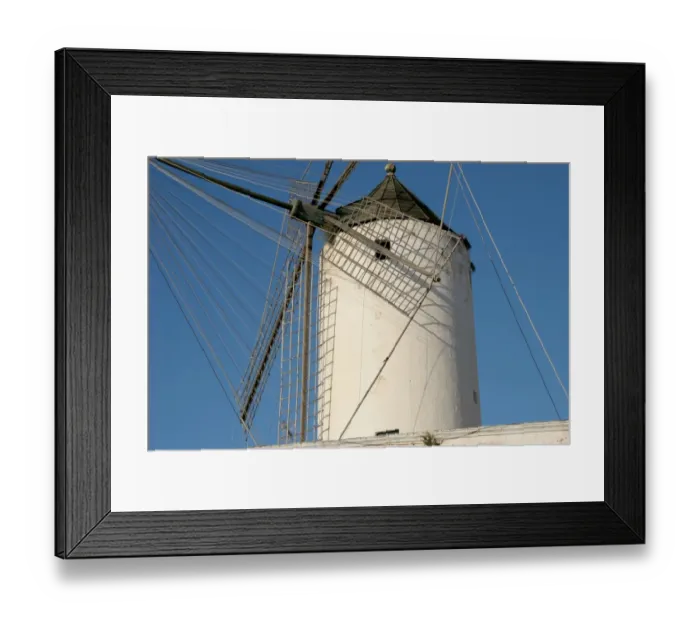 Framed Print : Windmill. Ciutadela. Menorca island. Balearic Islands. Spain Framed Print : Windmill. Ciutadela. Menorca island. Balearic Islands. Spain