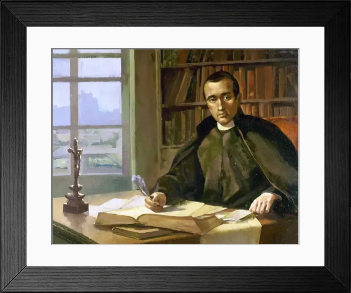 Framed Print : Balmes, Jaime (1810-1848) Framed Print : Balmes, Jaime (1810-1848)