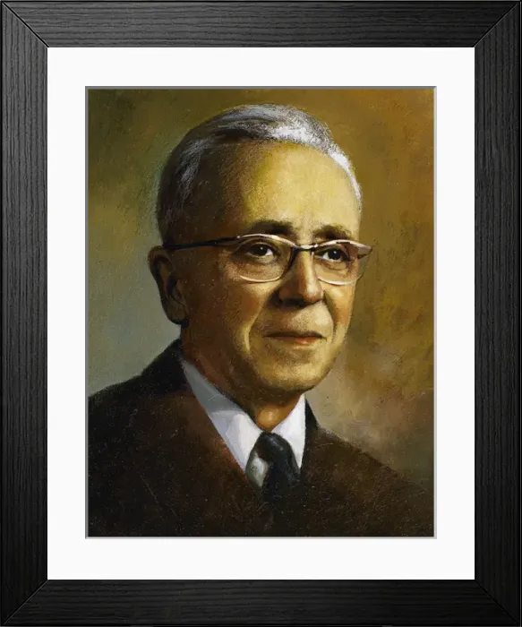 Framed Print : Marcel Pages (1924-1974). French physicist. Portrait Framed Print : Marcel Pages (1924-1974). French physicist. Portrait