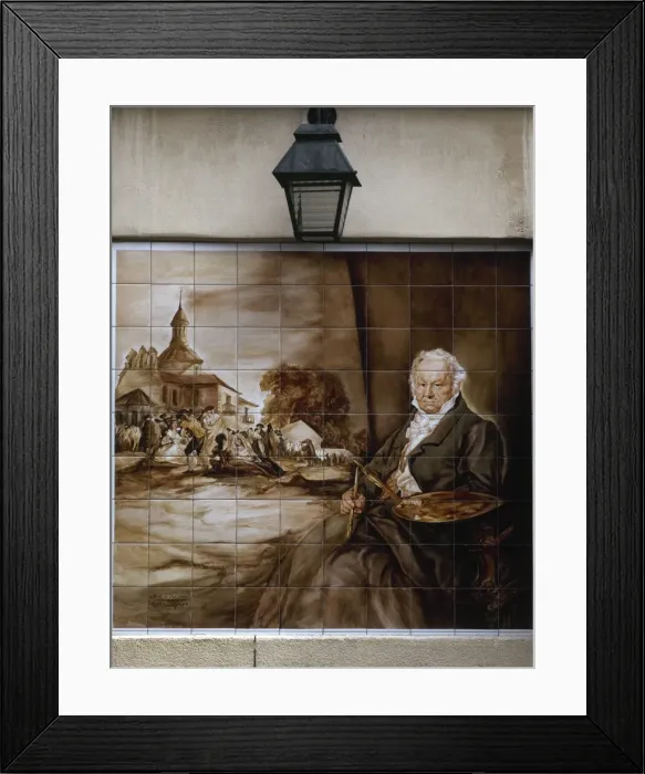 Framed Print : Goya, Francisco de (1746-1828). Spanish painter and engraver Framed Print : Goya, Francisco de (1746-1828). Spanish painter and engraver