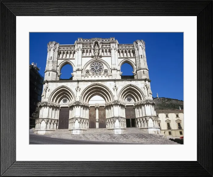 Framed Print : Norman-Gothic art. Cathedral of Our Lady of Grace. 12th Framed Print : Norman-Gothic art. Cathedral of Our Lady of Grace. 12th