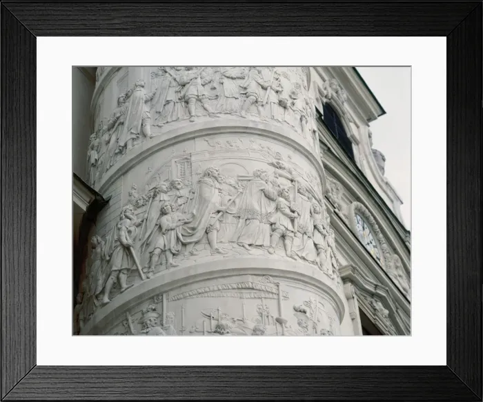Framed Print : Karlskirche or Church of St. Charles Borromeo (1716-1737) Framed Print : Karlskirche or Church of St. Charles Borromeo (1716-1737)