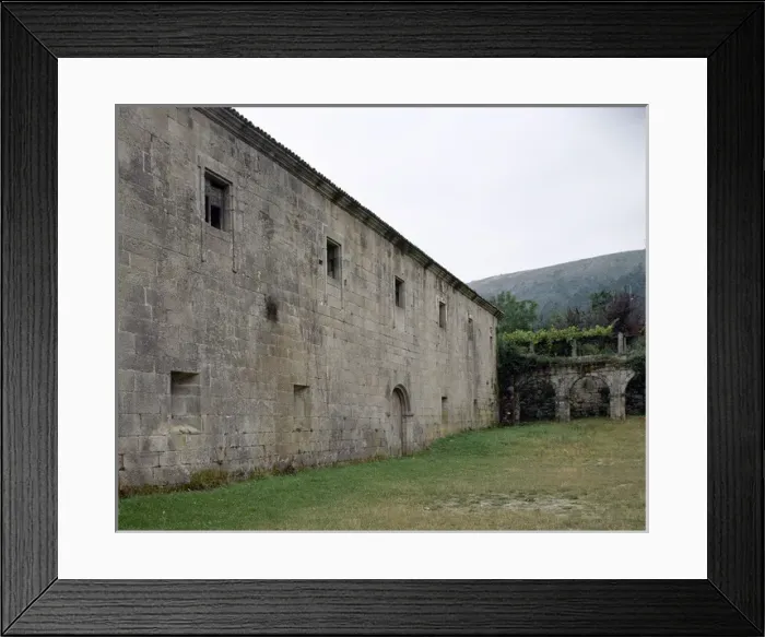 Framed Print : Spain. Galicia. Melon. Cistercian monastery of St. Mary Framed Print : Spain. Galicia. Melon. Cistercian monastery of St. Mary