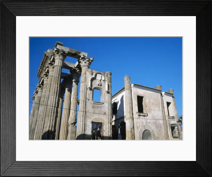 Framed Print : Roman Art. Temple of Diana. Eastern side Framed Print : Roman Art. Temple of Diana. Eastern side