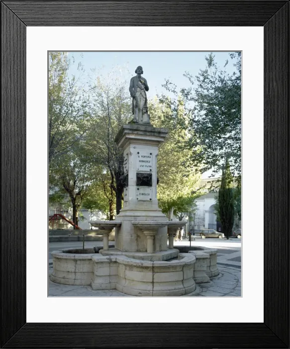 Framed Print : Rodriguez Tizon, Ventura (1717-1785). Spanish architect. Mon Framed Print : Rodriguez Tizon, Ventura (1717-1785). Spanish architect. Mon