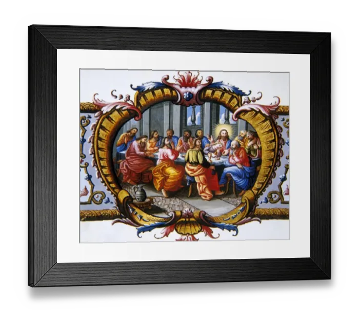 Framed Print : The Last Supper Framed Print : The Last Supper