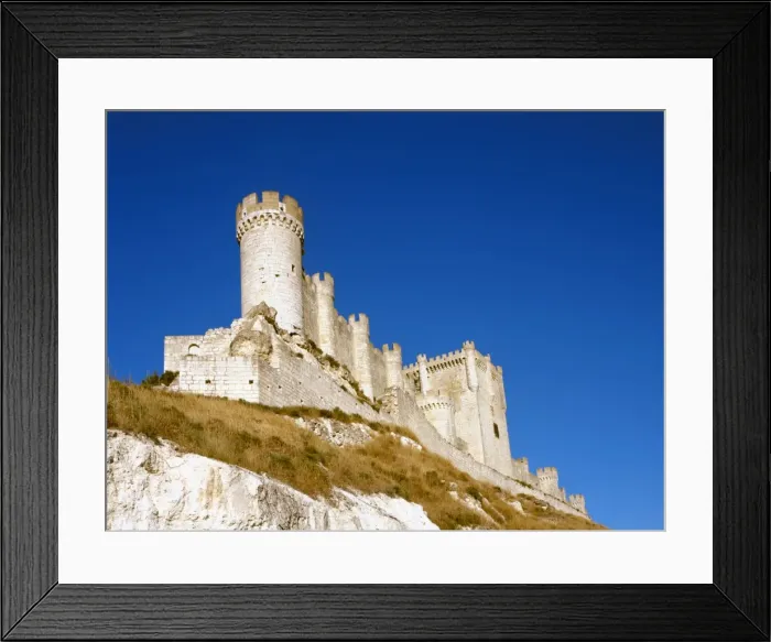 Framed Print : Spain. Penafiel. Castle Framed Print : Spain. Penafiel. Castle
