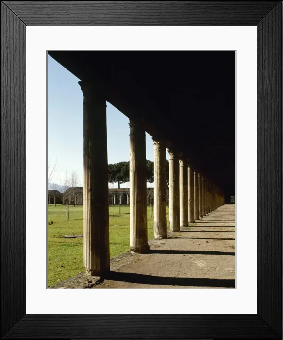 Framed Print : Italy. Pompeii. Great gym Framed Print : Italy. Pompeii. Great gym