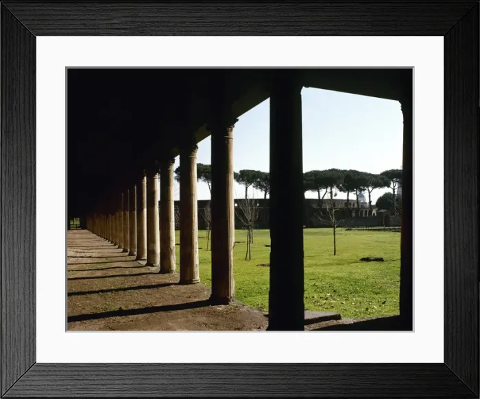 Framed Print : Italy. Pompeii. Great gym Framed Print : Italy. Pompeii. Great gym