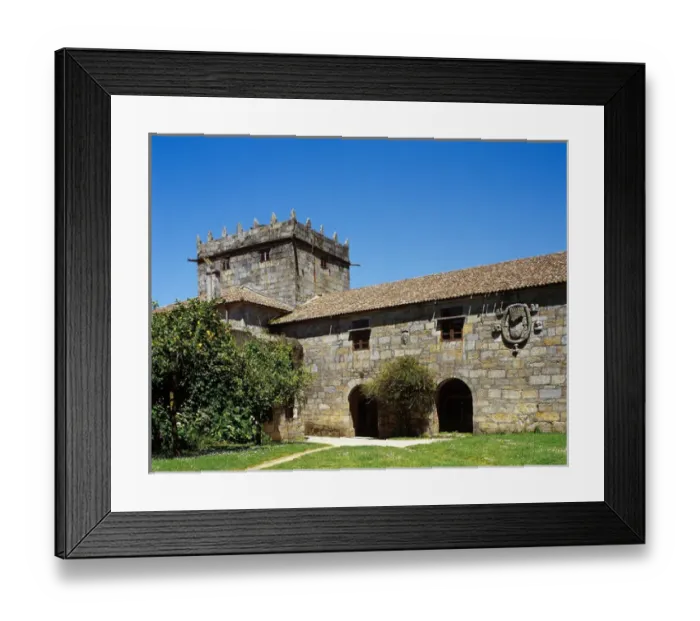 Framed Print : Pazo de Figueroa or Fefinanes Framed Print : Pazo de Figueroa or Fefinanes