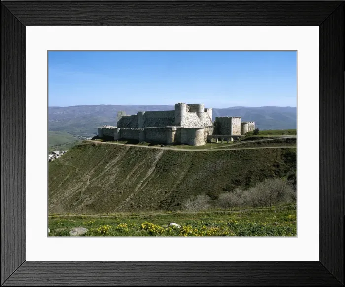 Framed Print : Syria. Krak des Chevaliers Framed Print : Syria. Krak des Chevaliers