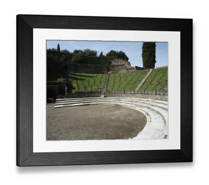 Framed Print : Great Theater. Pompeii. Italy Framed Print : Great Theater. Pompeii. Italy