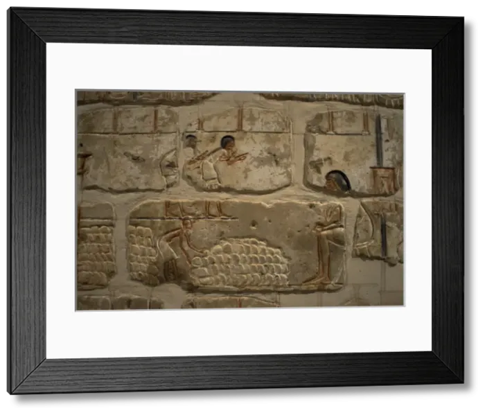 Framed Print : Talatat walls from the temple of Amenhotep IV Framed Print : Talatat walls from the temple of Amenhotep IV