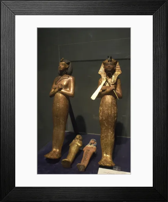Framed Print : Statuettes from the tomb of Tutankhamun Framed Print : Statuettes from the tomb of Tutankhamun