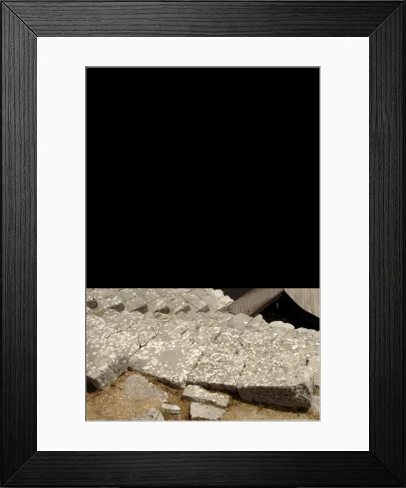 Framed Print : Albania. Butrint. Greek Theater. 3rd century B. C Framed Print : Albania. Butrint. Greek Theater. 3rd century B. C