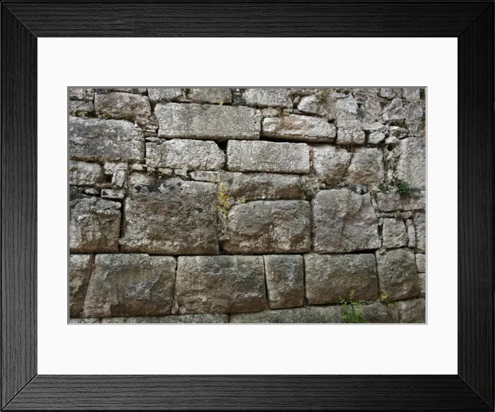 Framed Print : Albania. Butrint. Cyclopean walls of the ancient city Framed Print : Albania. Butrint. Cyclopean walls of the ancient city
