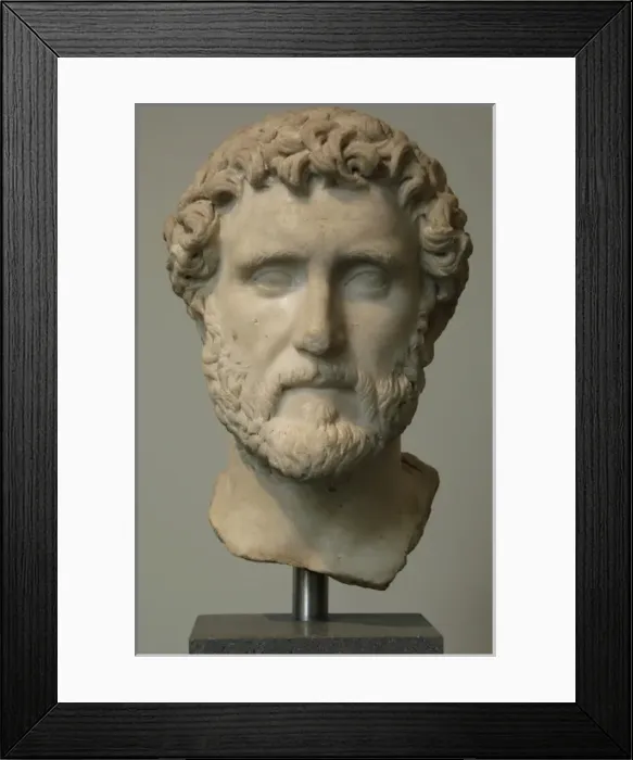 Framed Print : Antoninus Pius (86-161). Roman Emperor (138-161) Framed Print : Antoninus Pius (86-161). Roman Emperor (138-161)