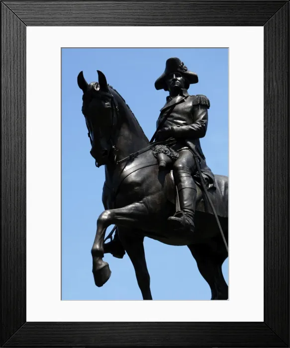 Framed Print : George Washington (1732-1799) Framed Print : George Washington (1732-1799)
