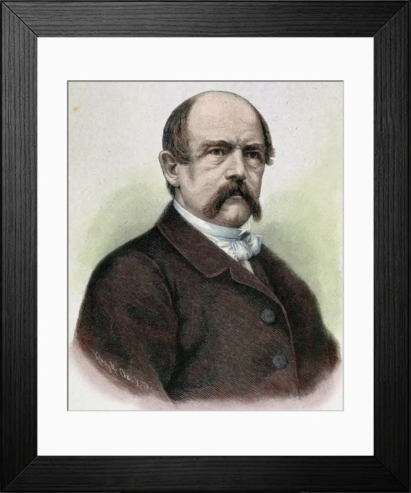 Framed Print : BISMARCK, Otto-Leopold (1815-1898) Framed Print : BISMARCK, Otto-Leopold (1815-1898)