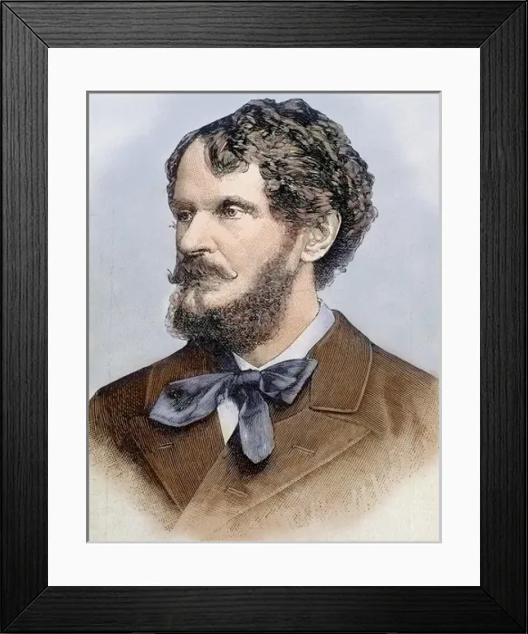 Framed Print : Andrassy, Gyula, Count (1823- 1890). Hungarian politician. E Framed Print : Andrassy, Gyula, Count (1823- 1890). Hungarian politician. E