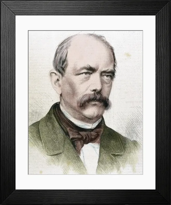 Framed Print : BISMARCK, Otto-Leopold (1815-1898) Framed Print : BISMARCK, Otto-Leopold (1815-1898)